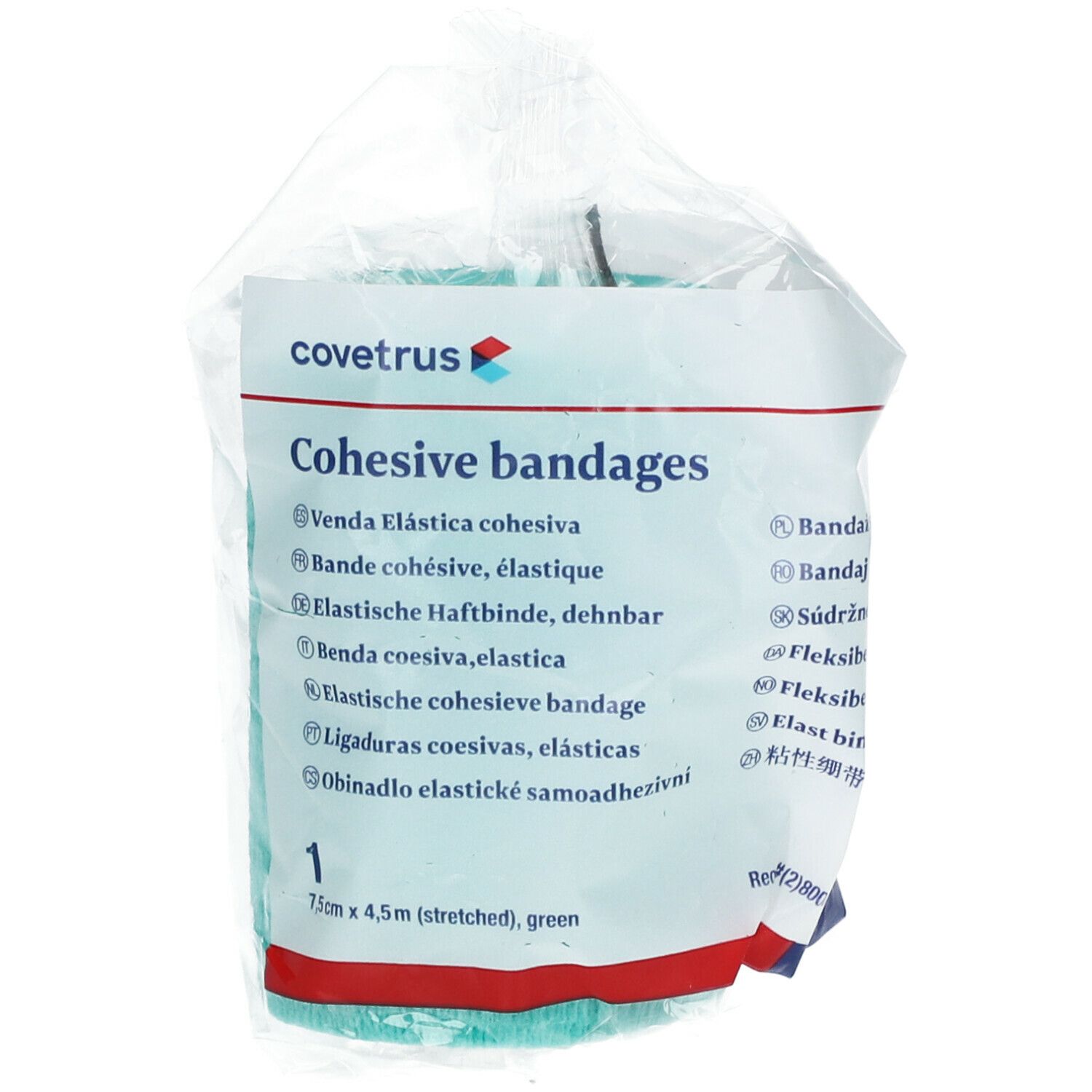 covetrus Pansements adhésifs 7,5cm x 4,5m vert clair