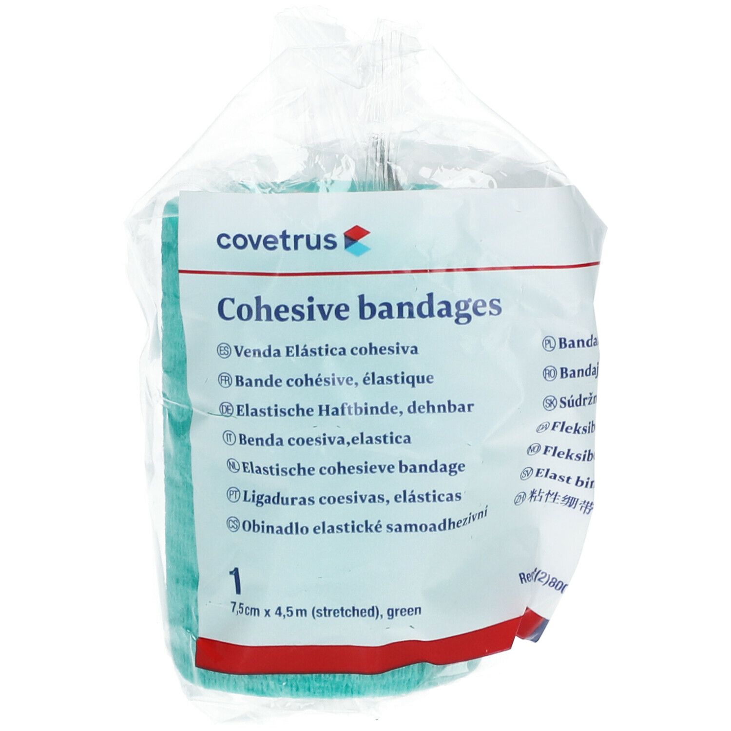 covetrus Pansements adhésifs 7,5cm x 4,5m vert clair