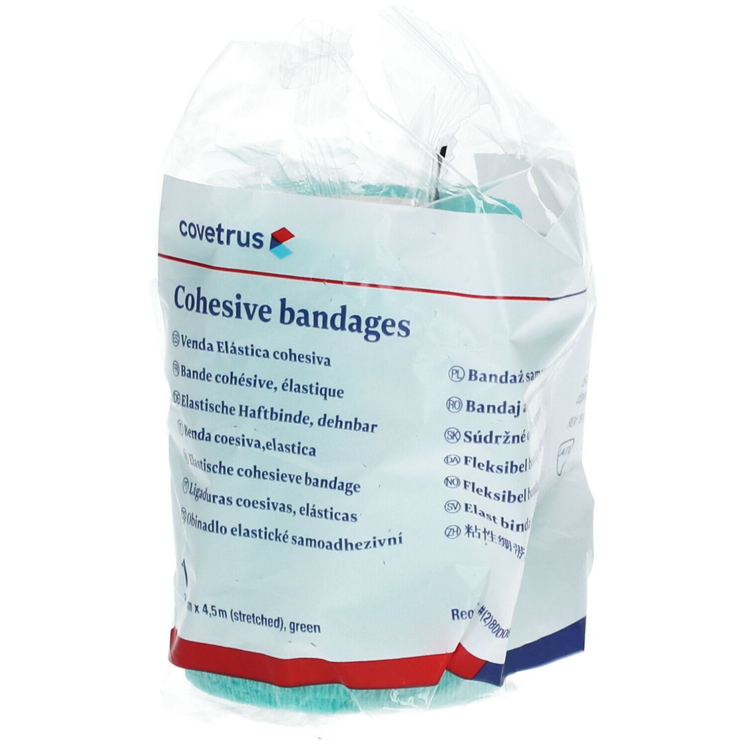 covetrus Pansements adhésifs 7,5cm x 4,5m vert clair