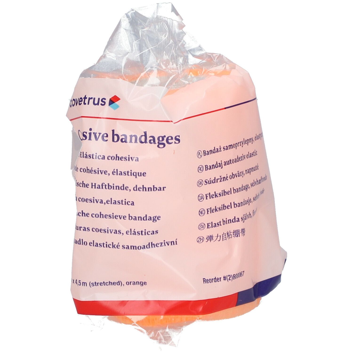 covetrus Cohesive bandages 7,5cm x 4,5m orange