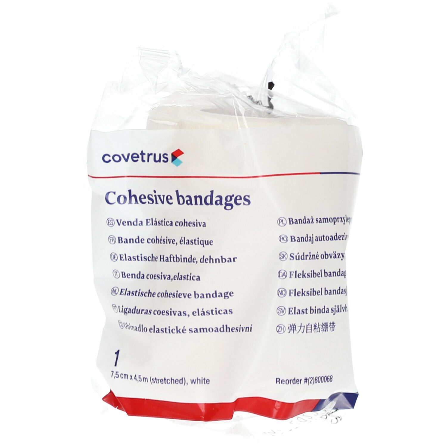 covetrus Cohesive bandages 7,5cm x 4,5m white