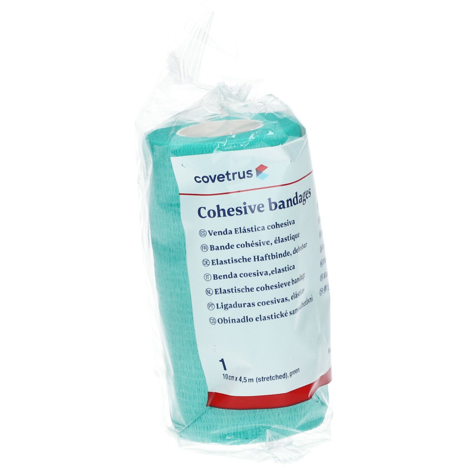 covetrus Pansements adhésifs 10cm x 4,5m verts