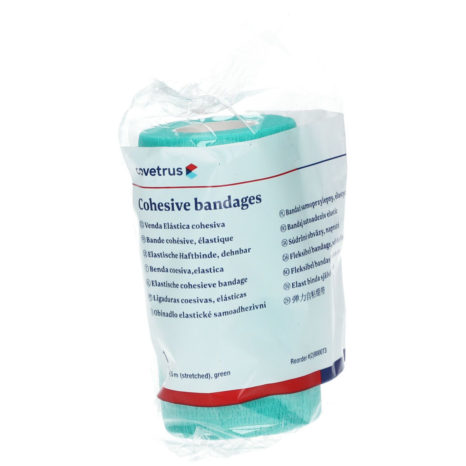 covetrus Pansements adhésifs 10cm x 4,5m verts