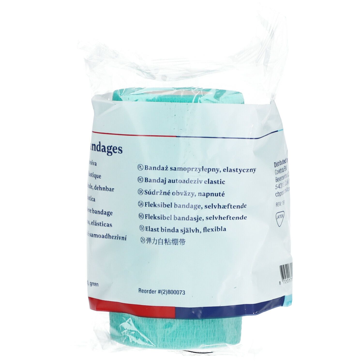 covetrus Pansements adhésifs 10cm x 4,5m verts