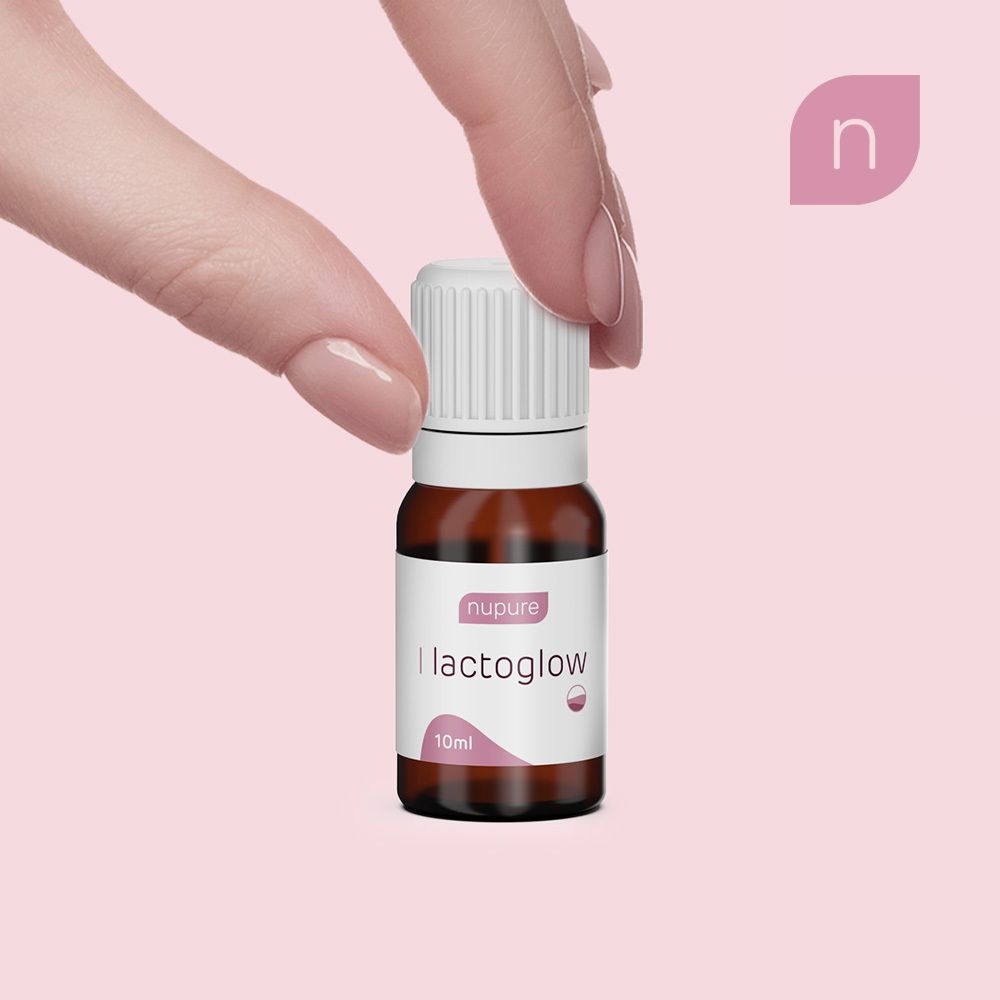 Nupure lactoglow - Kollagen und Milchsäurebakterien  für strahlende Haut