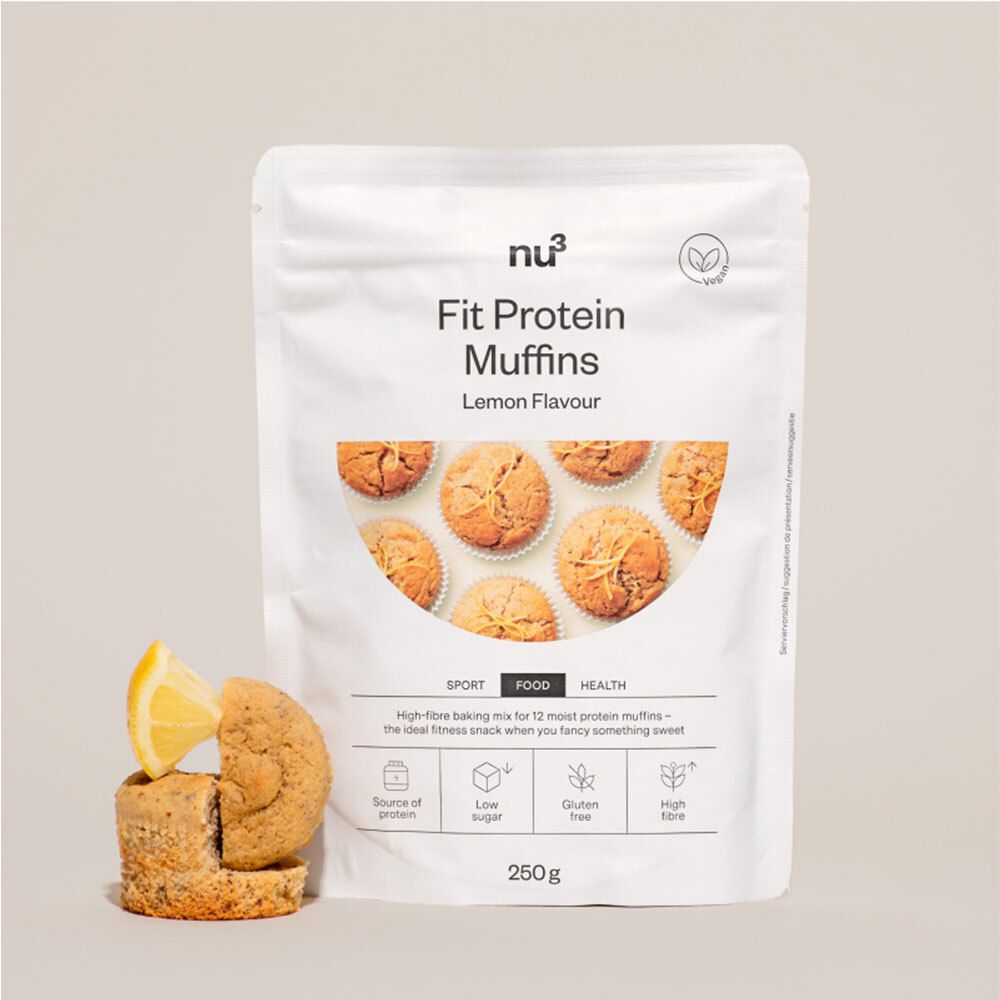 nu3 Fit Muffins protéinés au citron