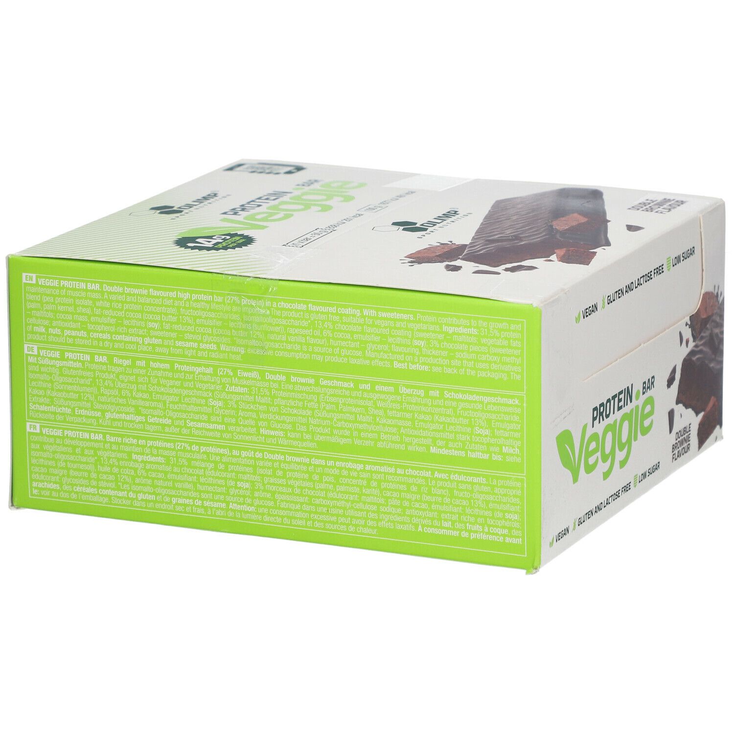OLIMP® PROTEIN BAR Veggie DOUBLE BROWNIE