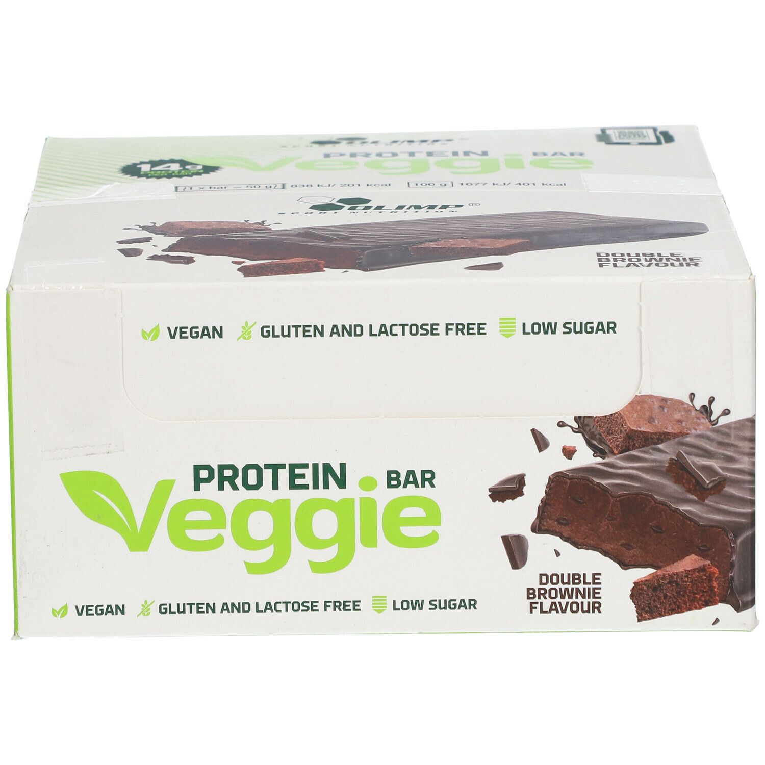 OLIMP® PROTEIN BAR Veggie DOUBLE BROWNIE