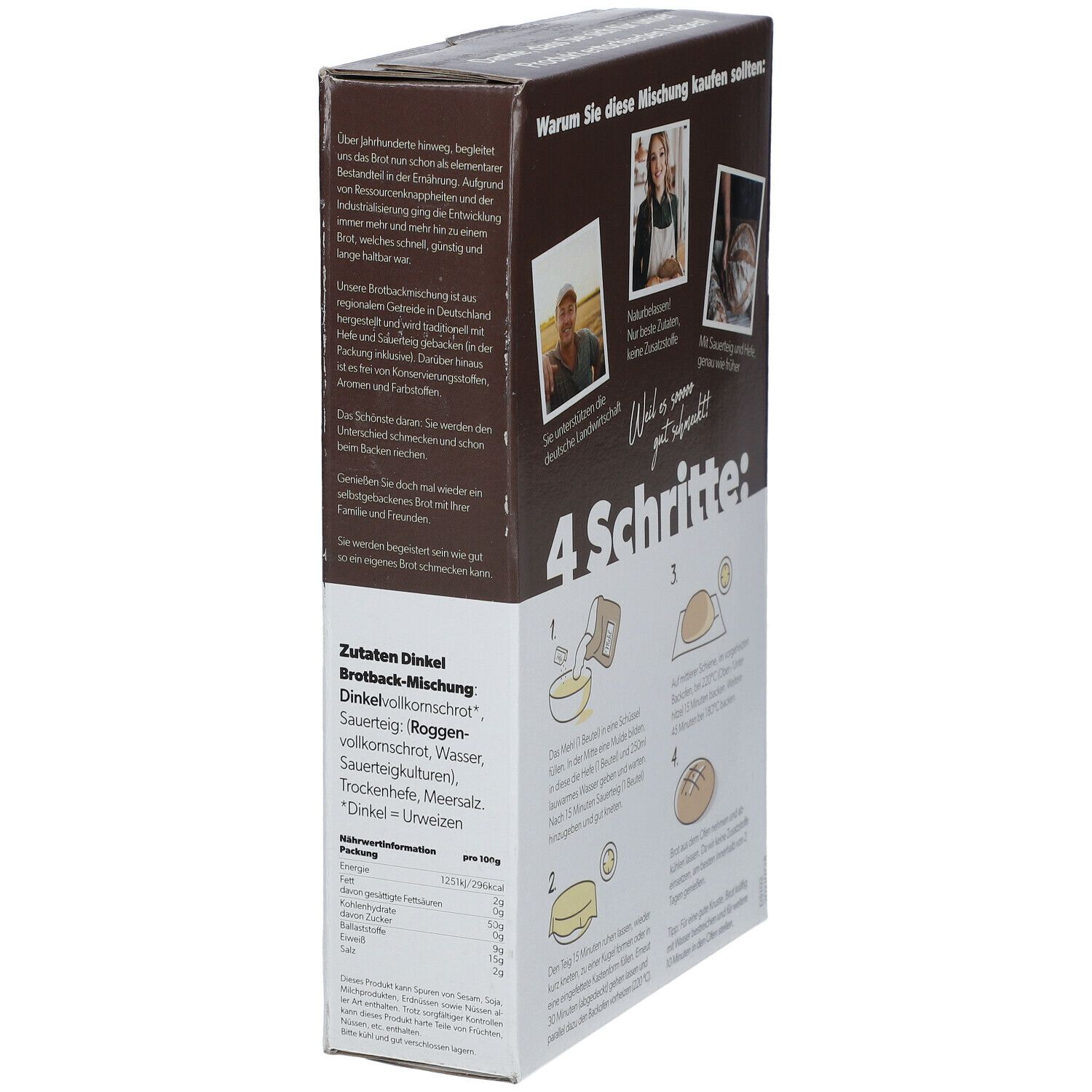 SEITENBACHER® Pain au levain à l'épeautre complet