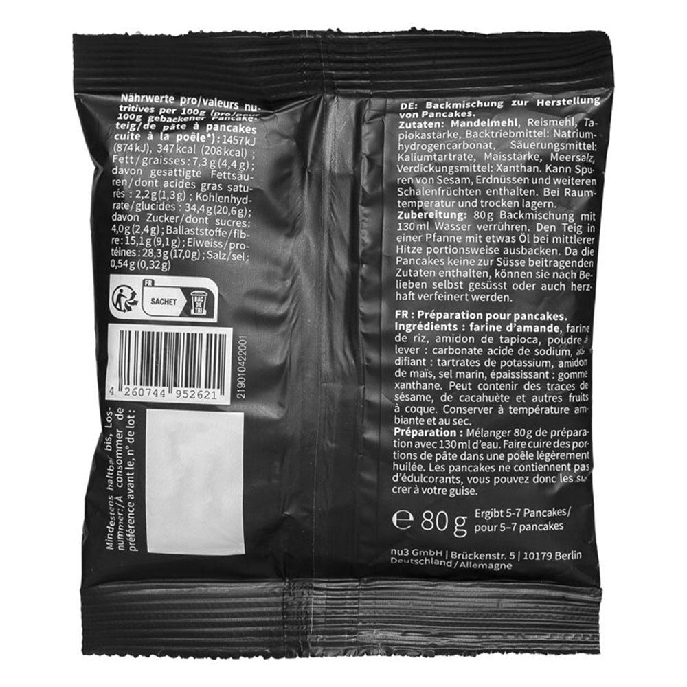 nu3 Fit Pancakes, non sucré