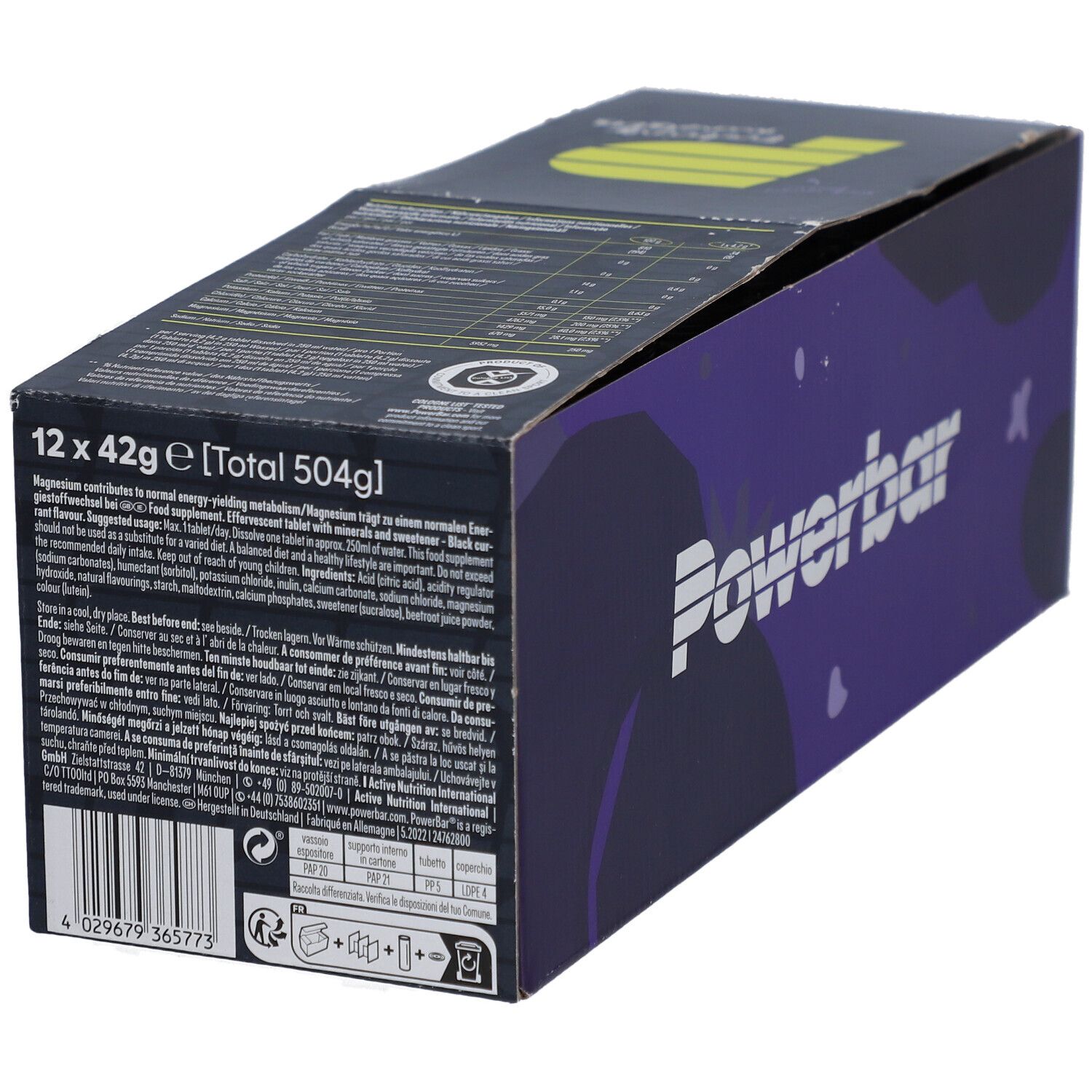 PowerBar® 5 Electrolytes Noir - Cassis