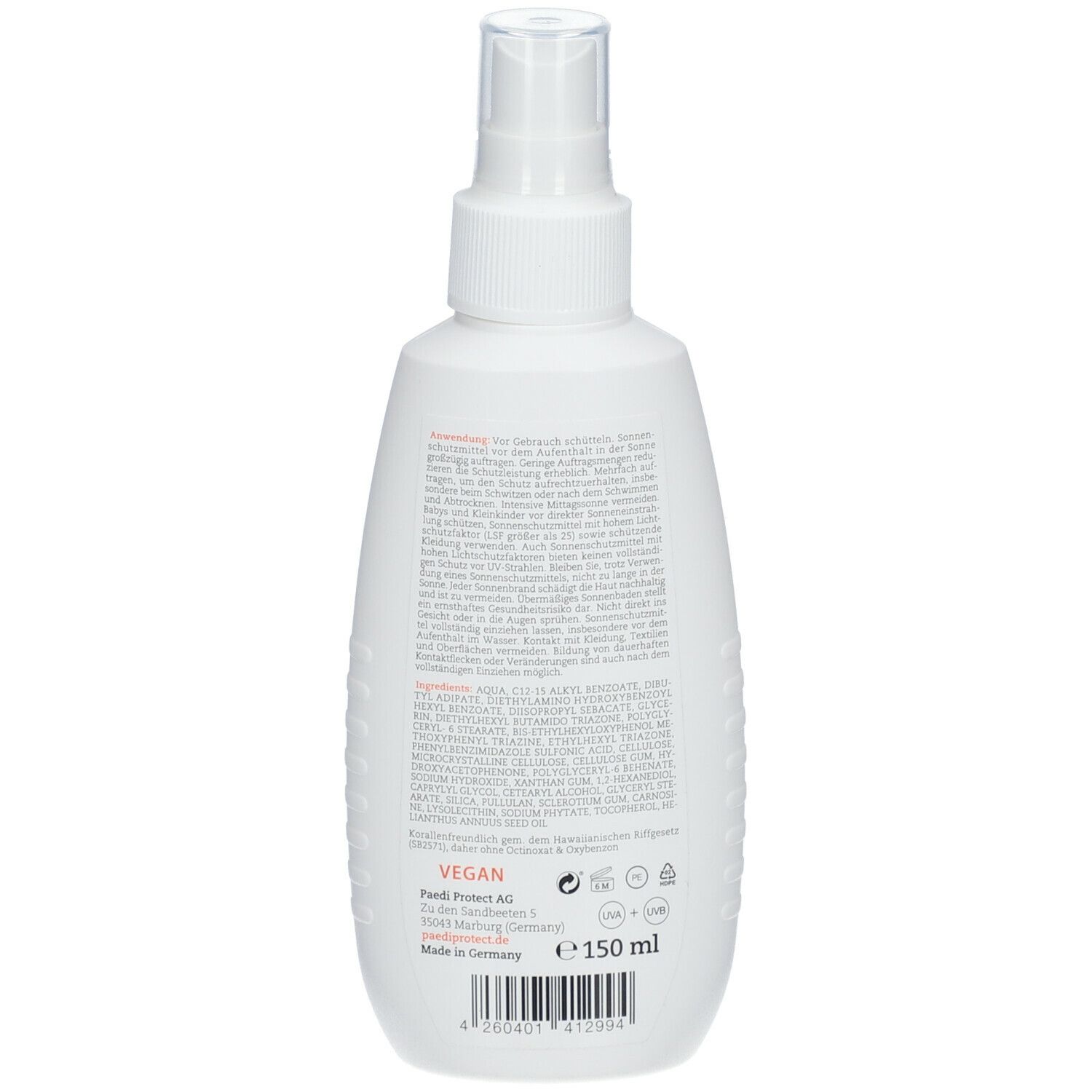 PAEDIPROTECT Spray solaire SPF 50+