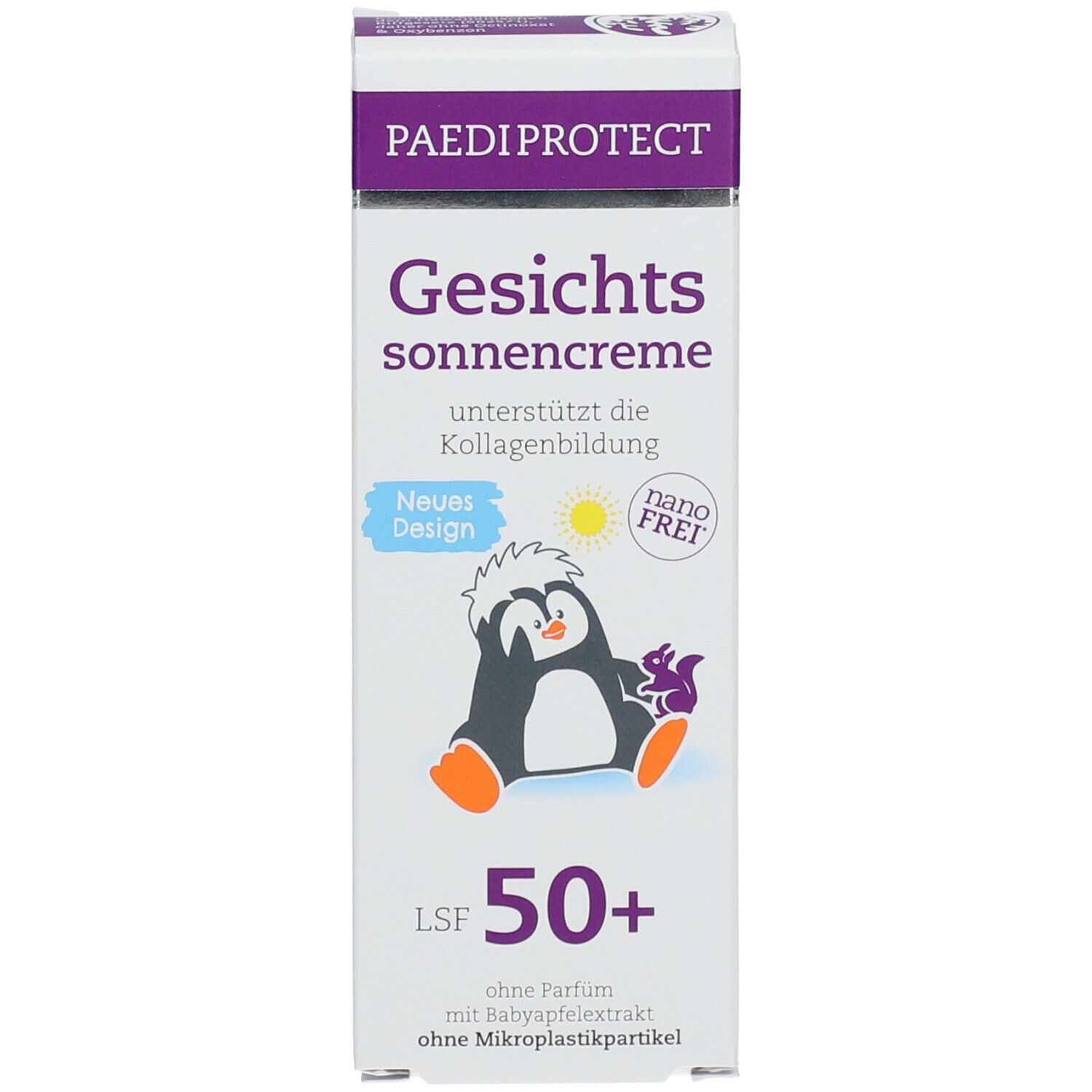 PAEDIPROTECT Crème solaire pour le visage SPF50+