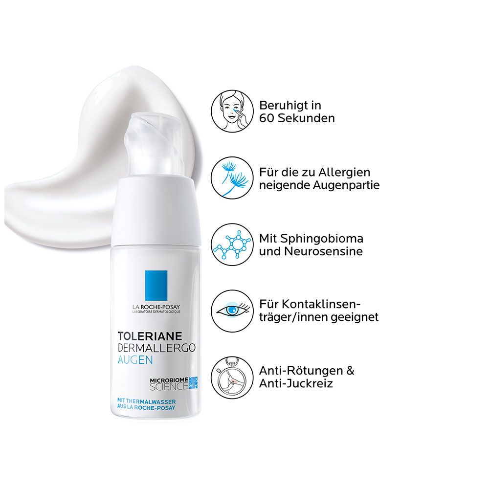 LA ROCHE-POSAY Toleriane Crème Dermallergo pour les yeux