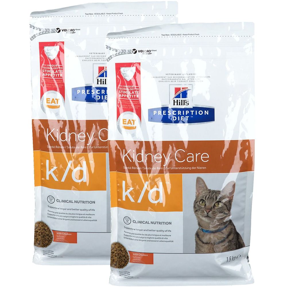 HILL'S Prescription Diet™ k/d™ Alimentation pour chats santé rénale