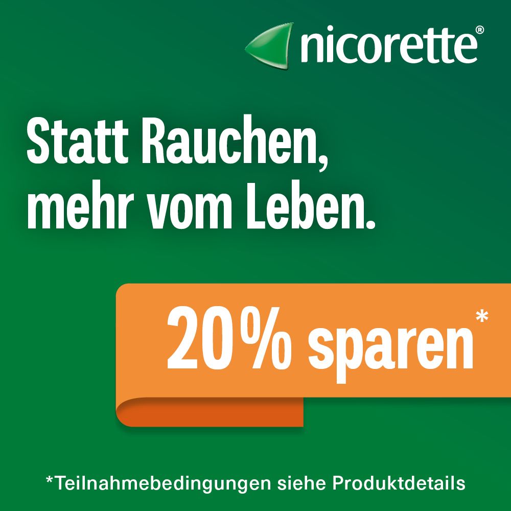 nicorette Lutschtablette freshmint 2 mg Nikotin zum Rauchen aufhören