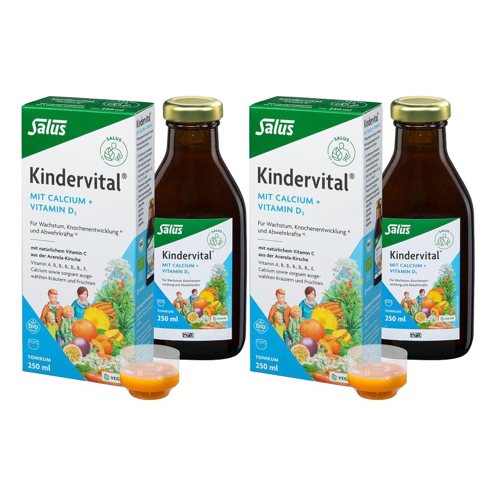 Salus® Kindervital avec calcium + vitamine D3
