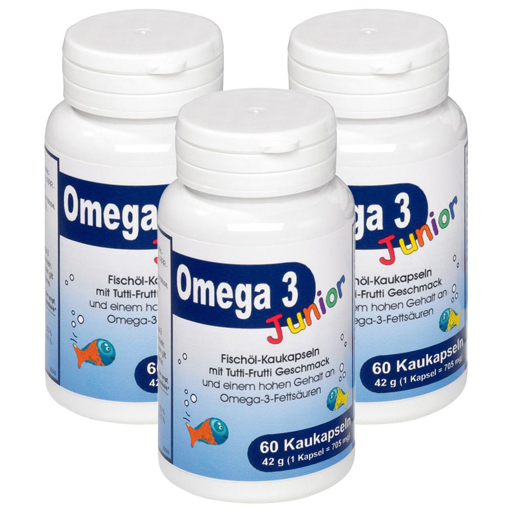 BERCO Omega 3 Junior huile de poisson gélules à mâcher