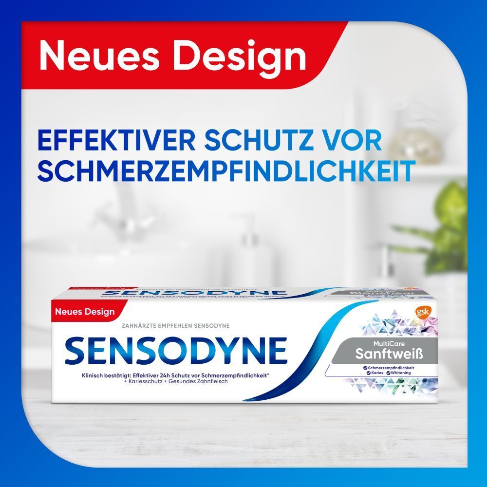 Sensodyne MultiCare Sanftweiß Zahnpasta