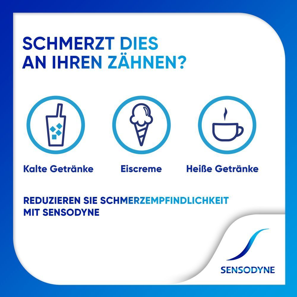 SENSODYNE MultiCare Dentrifrice soin fraicheur intense