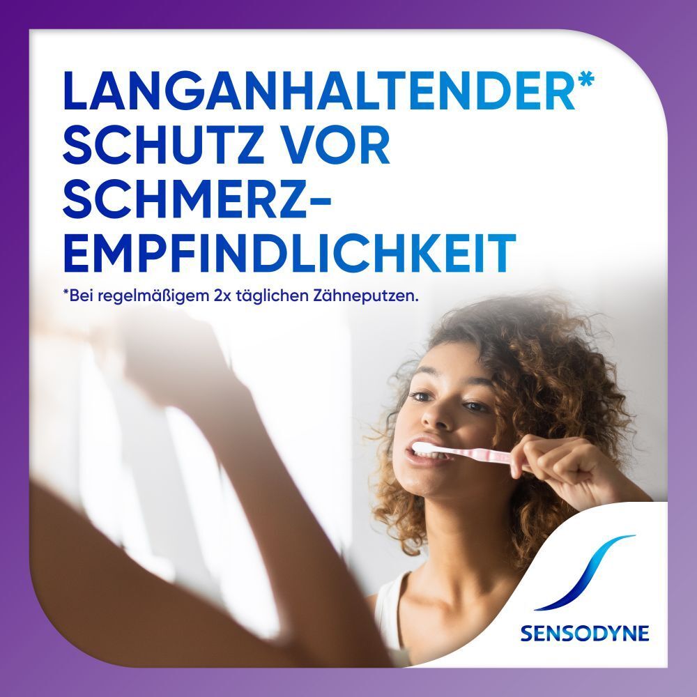 Sensodyne Direct Zahnpasta sofortige Linderung, schmerzempfindlicher Zähne