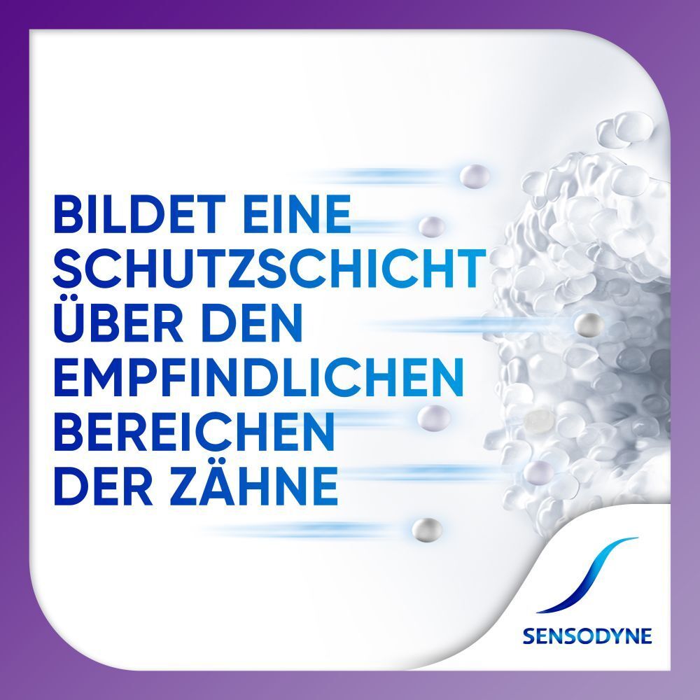 Sensodyne Direct Zahnpasta sofortige Linderung, schmerzempfindlicher Zähne