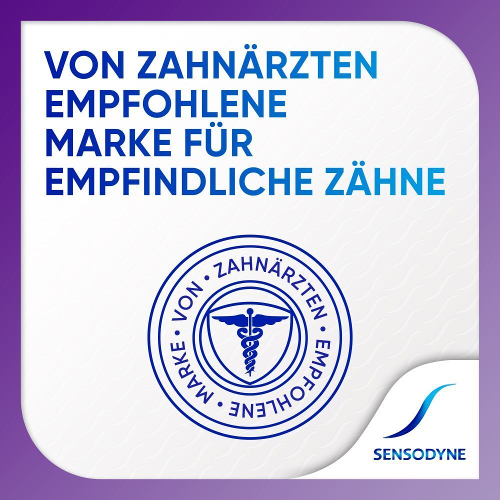 Sensodyne Direct Zahnpasta sofortige Linderung, schmerzempfindlicher Zähne