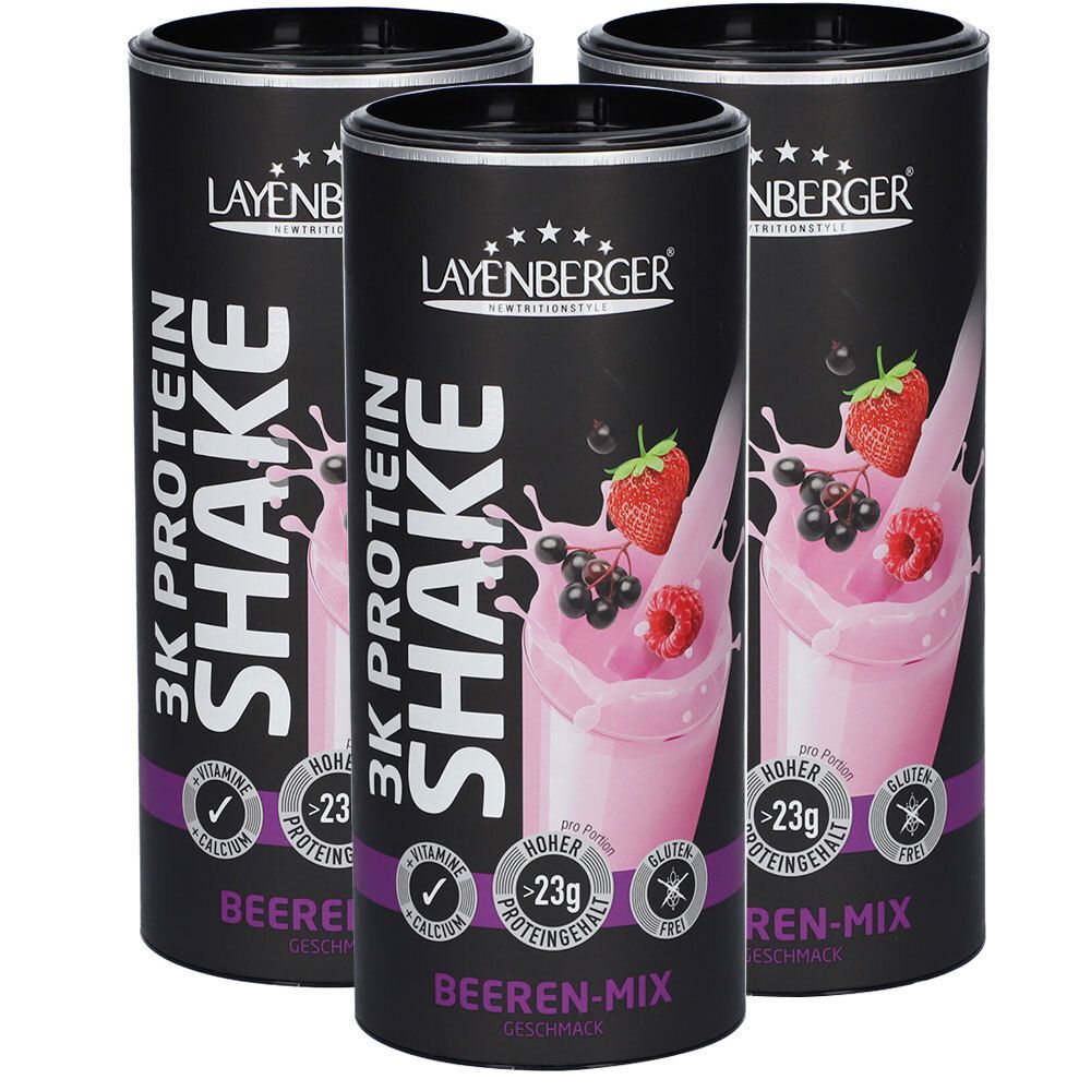 LAYENBERGER® 3K Protein Shake Mélange de baies