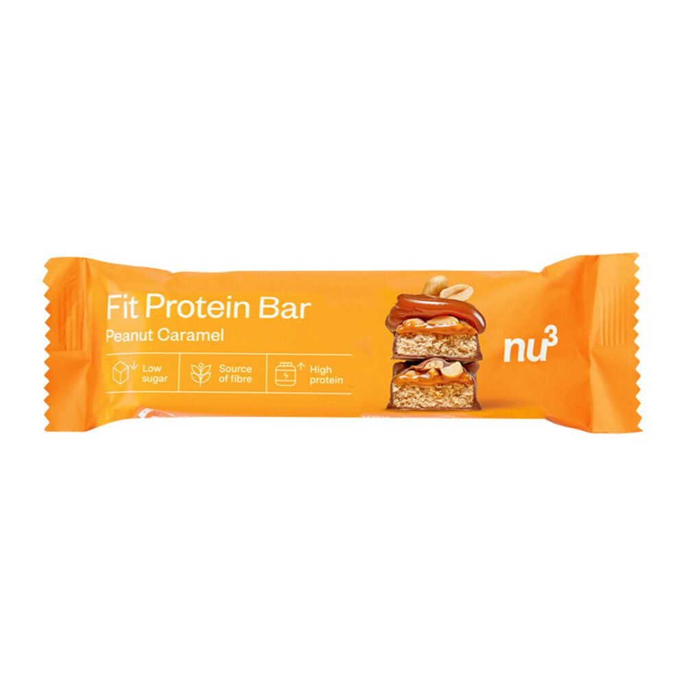 nu3 Fit Protein Bar Cacahuètes-Caramel