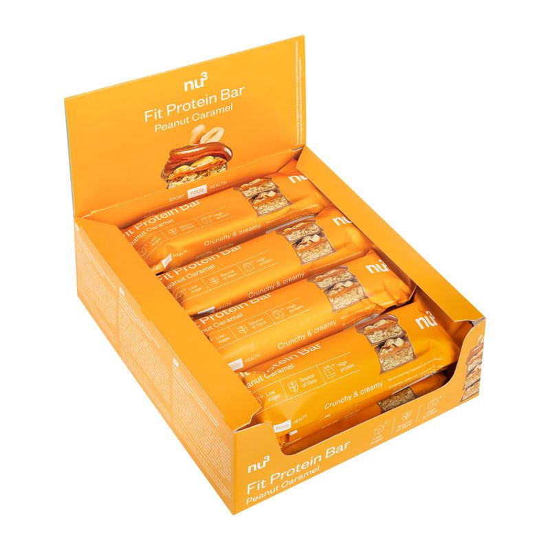 nu3 Fit Protein Bar Cacahuètes Caramel