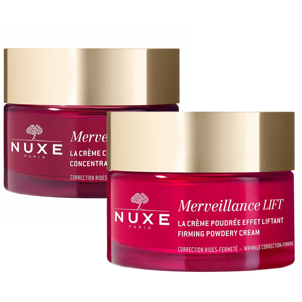NUXE Merveillance® LIFT straffende Anti-Aging Nachtpflege mit Lifting-Effekt + straffende Anti-Age Gesichtpflege für Mischhaut: product photo
