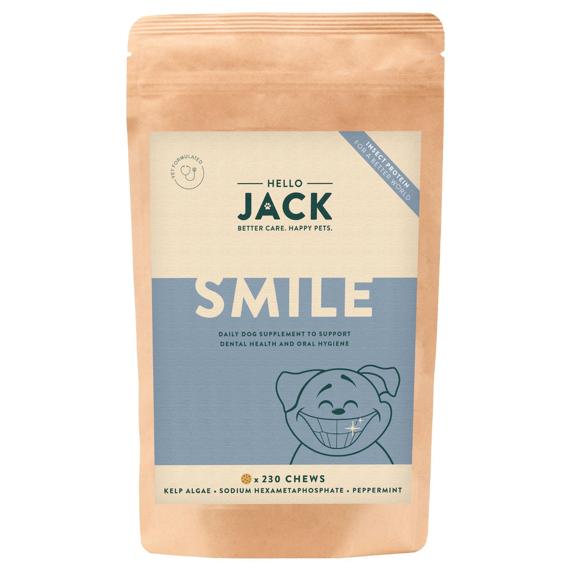 HELLO JACK Smile Complément alimentaire pour chien