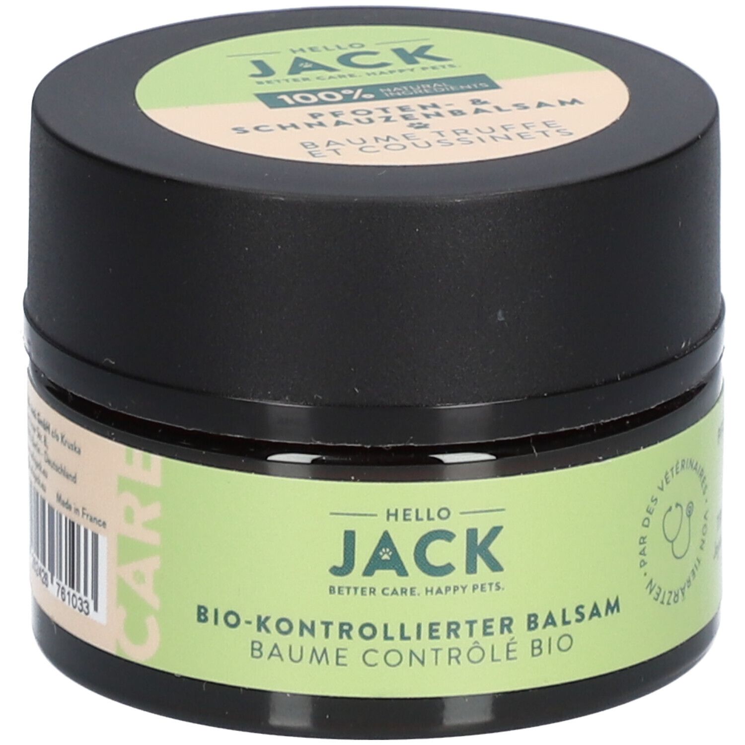 HELLO Jack Coussinets pour pattes et nez Bio