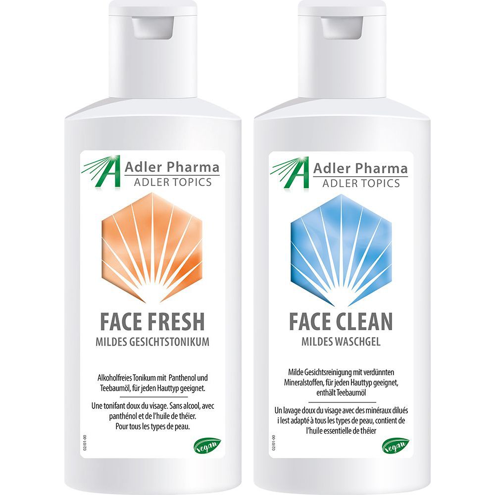 FACE FRESH Mildes Gesichtstonikum + Mildes Waschgel: product photo