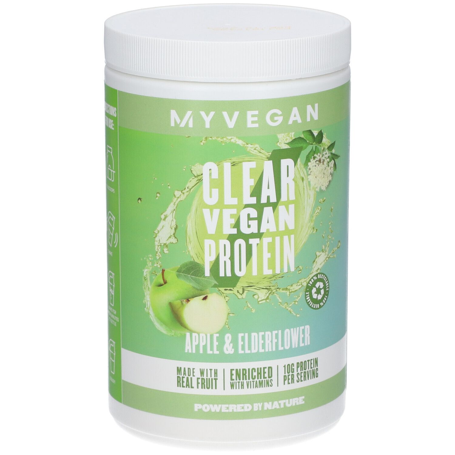 MyProtein Clear Vegan Protein Apple & Elderflower