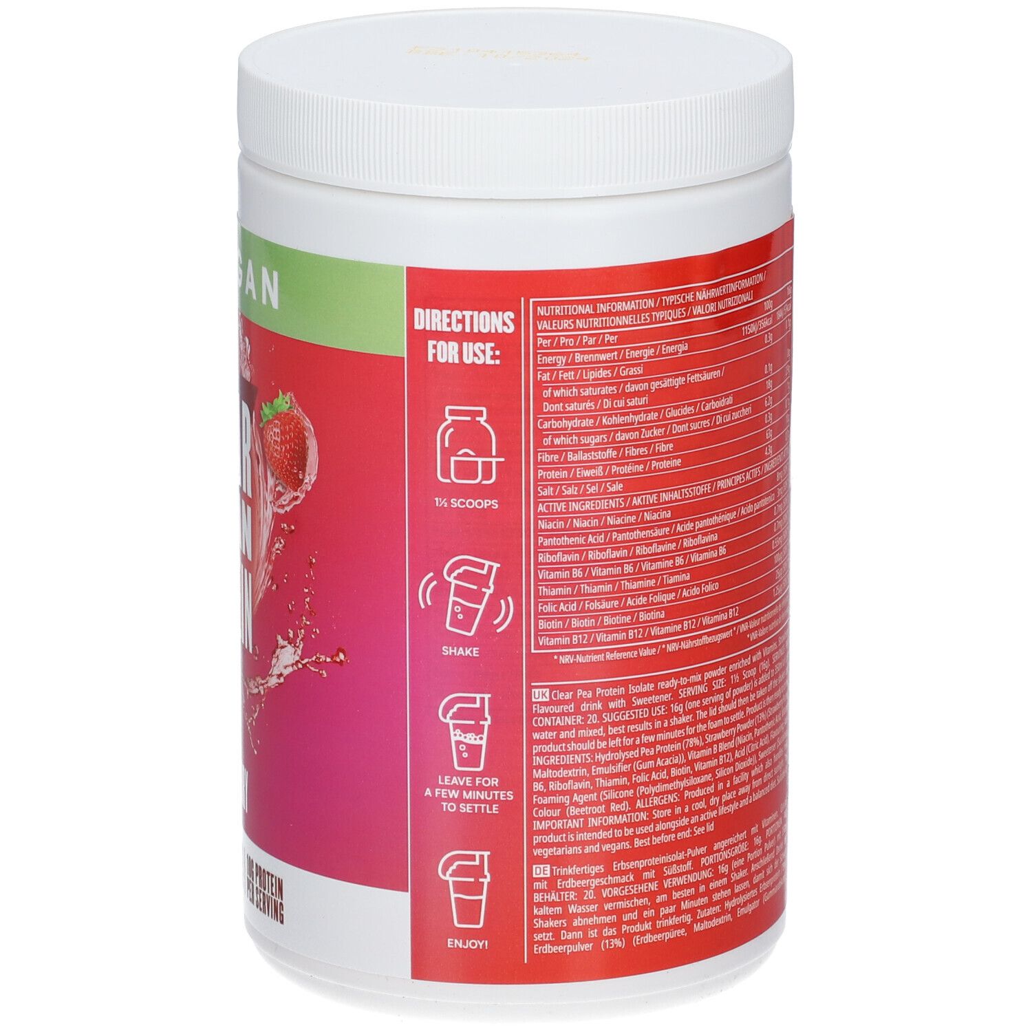 MyProtein Clear Vegan Protein Strawberry