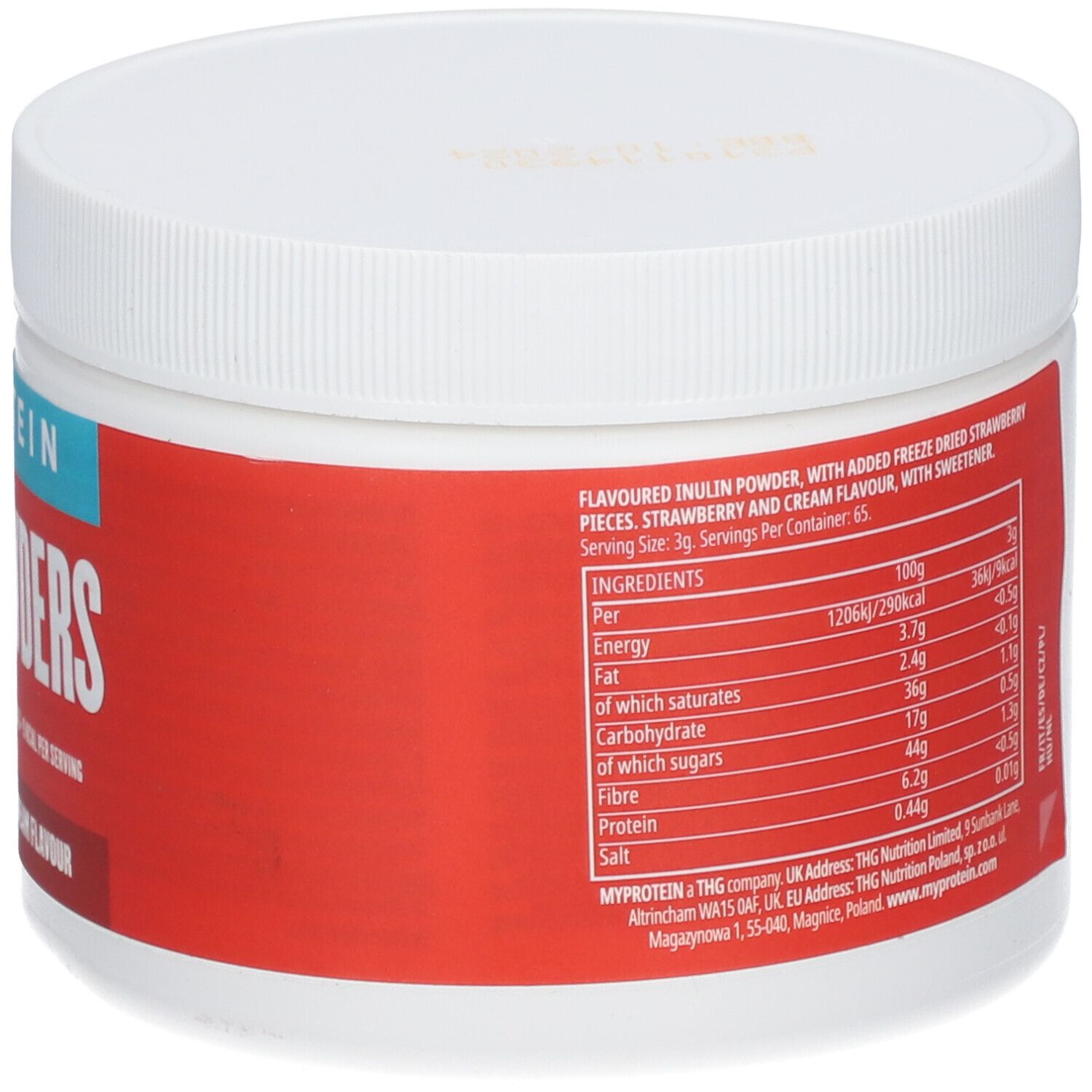 MYPROTEIN FlavPowders Fraise et Crème