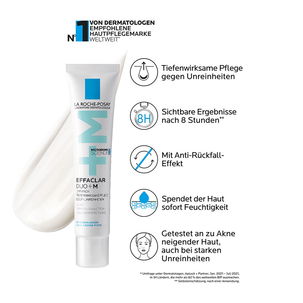 ROCHE-POSAY Effaclar Duo+ M Creme Doppelpack