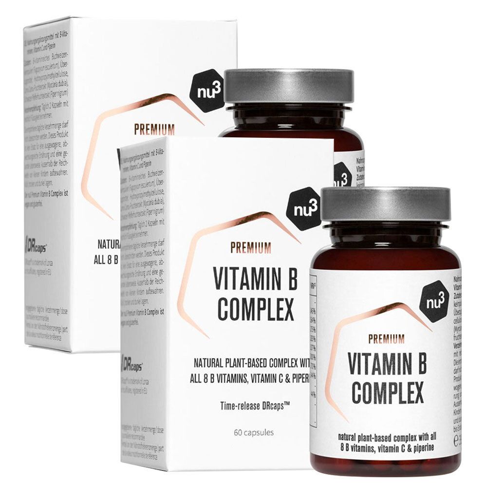 Nu3 Complexe Premium De Vitamines B 2x60 Pc(s) - Redcare Apotheke