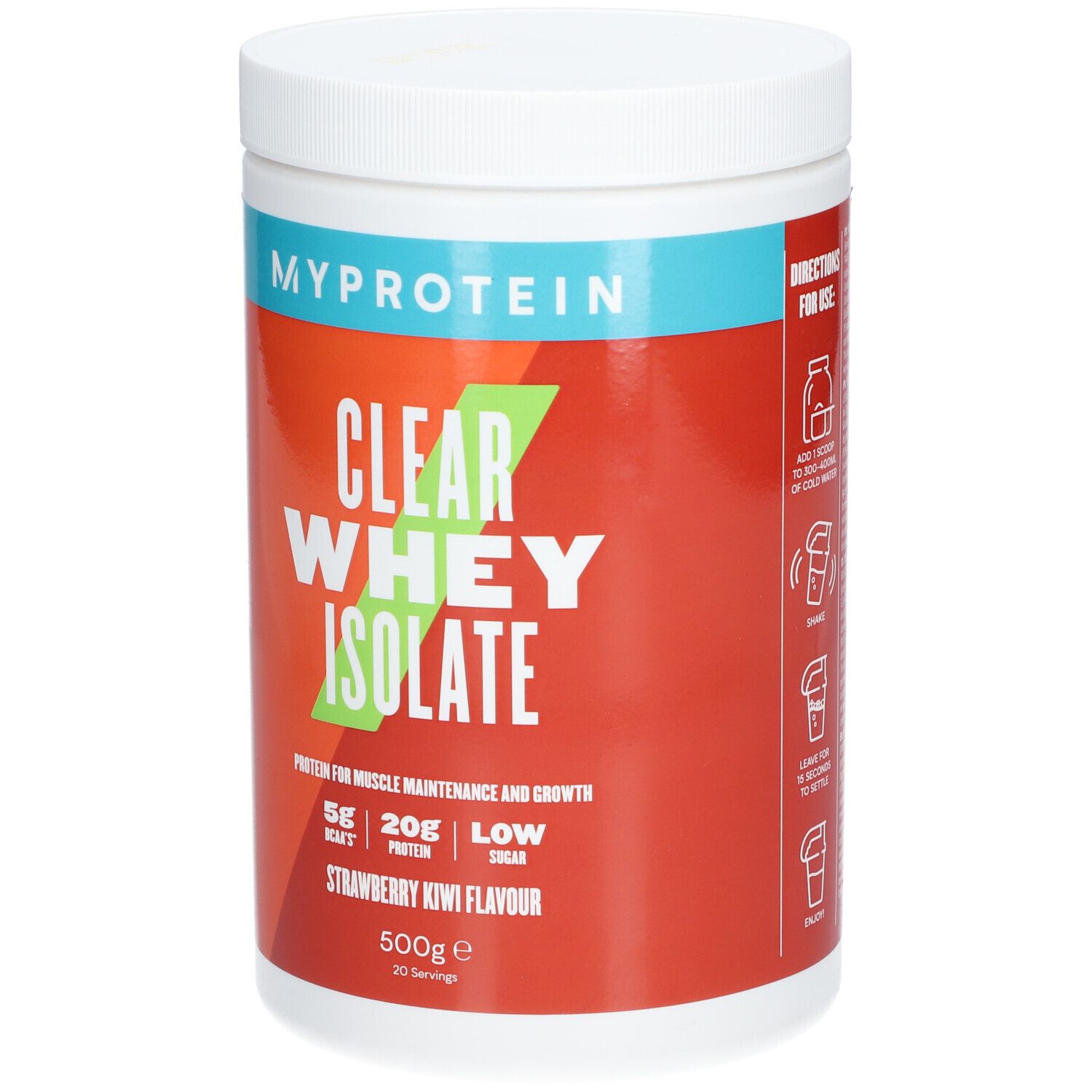 MYPROTEIN Clear Whey Protein Fraise Kiwi