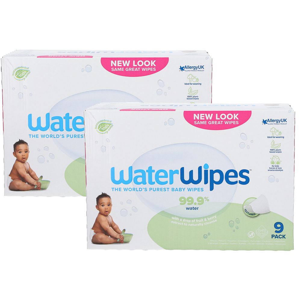 WaterWipes® Lingettes humides