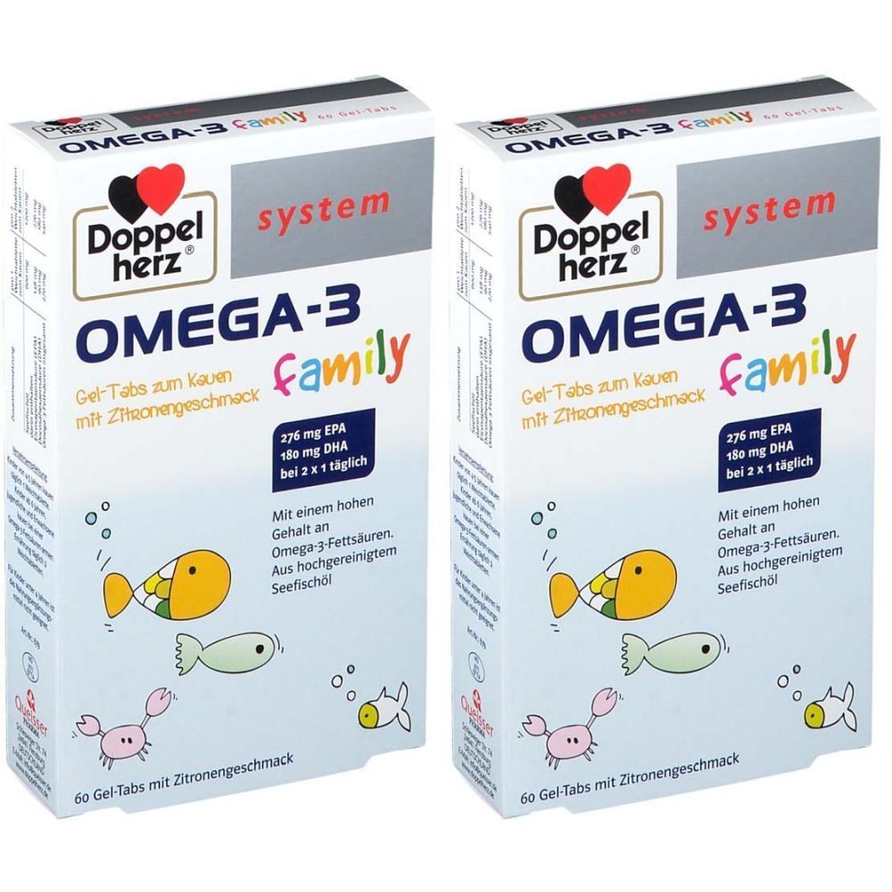 Doppelherz® system OMEGA-3 family