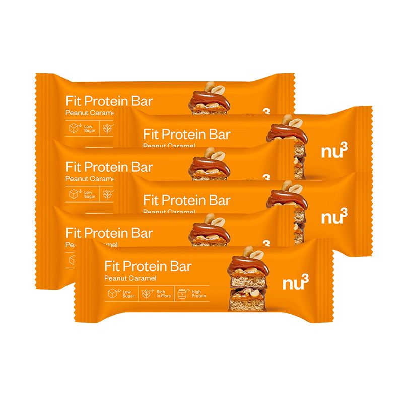 nu3 Fit Protein Bar Cacahuètes-Caramel