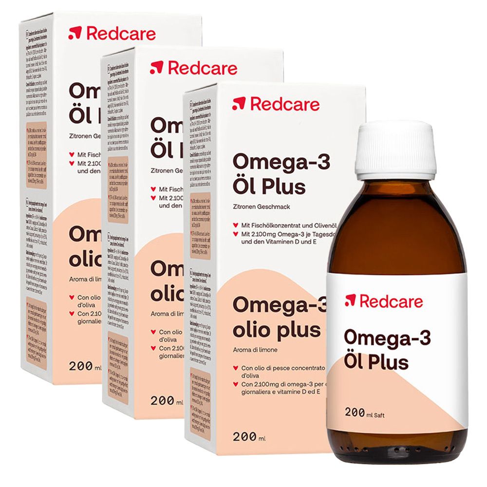 Redcare Huile d'Omega-3 Plus