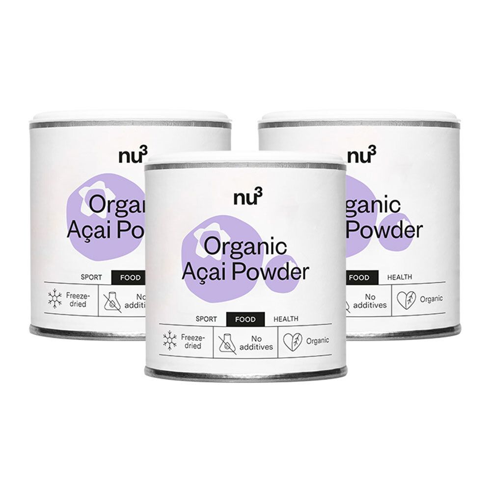 nu3 Bio Acai Pulver