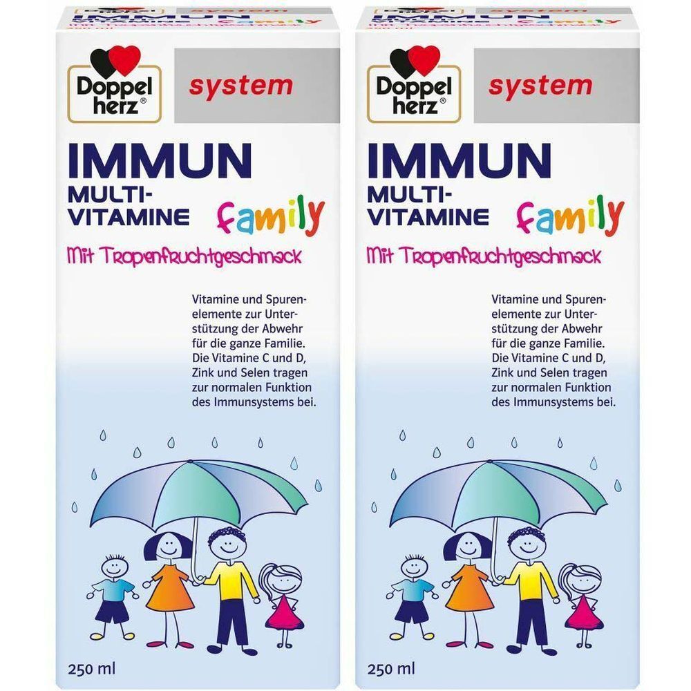 Doppelherz® system IMMUN Multivitamine family