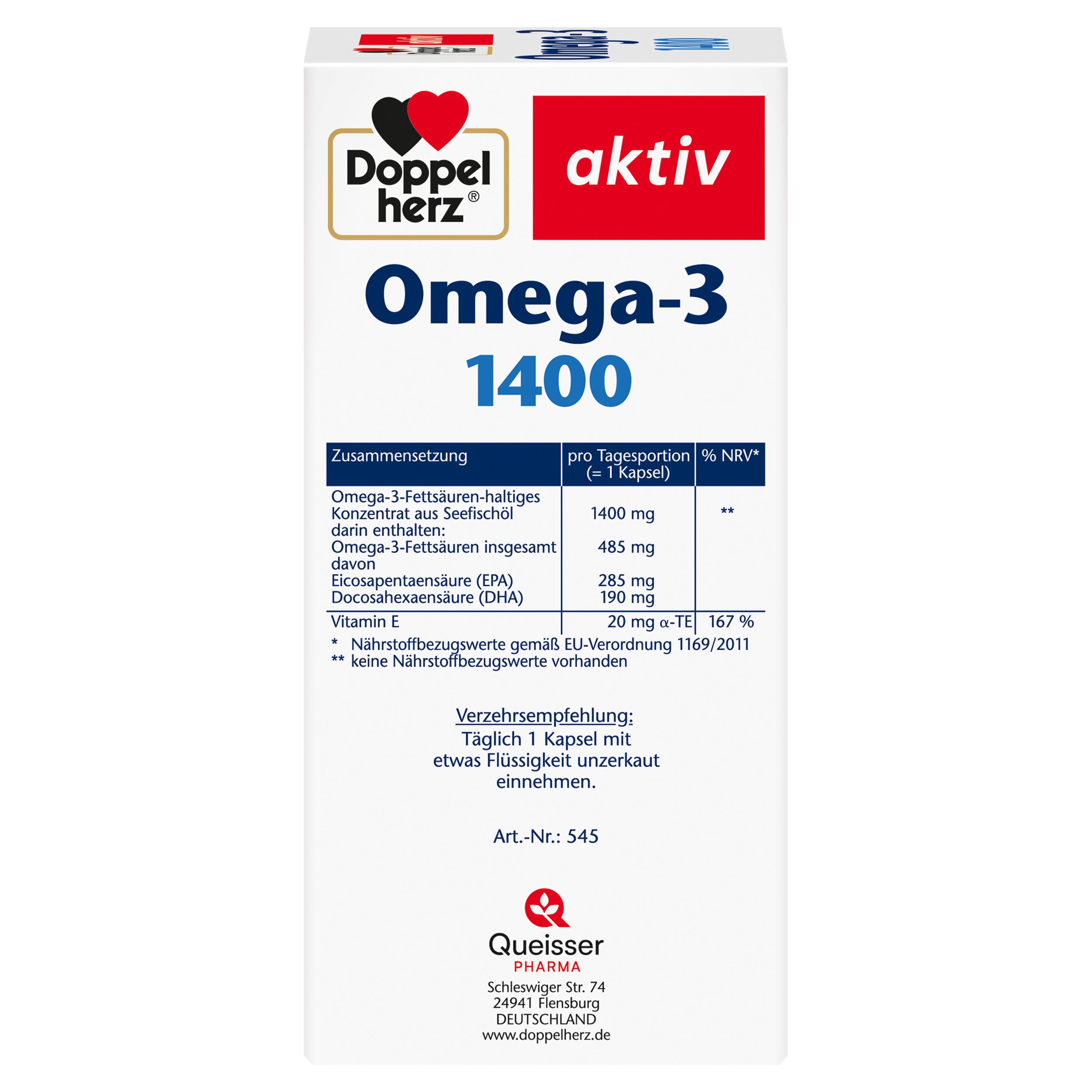 Doppelherz® Omega-3 1400