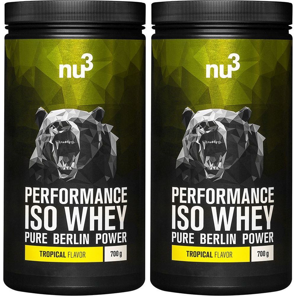 nu3 Performance Iso Whey, Tropical
