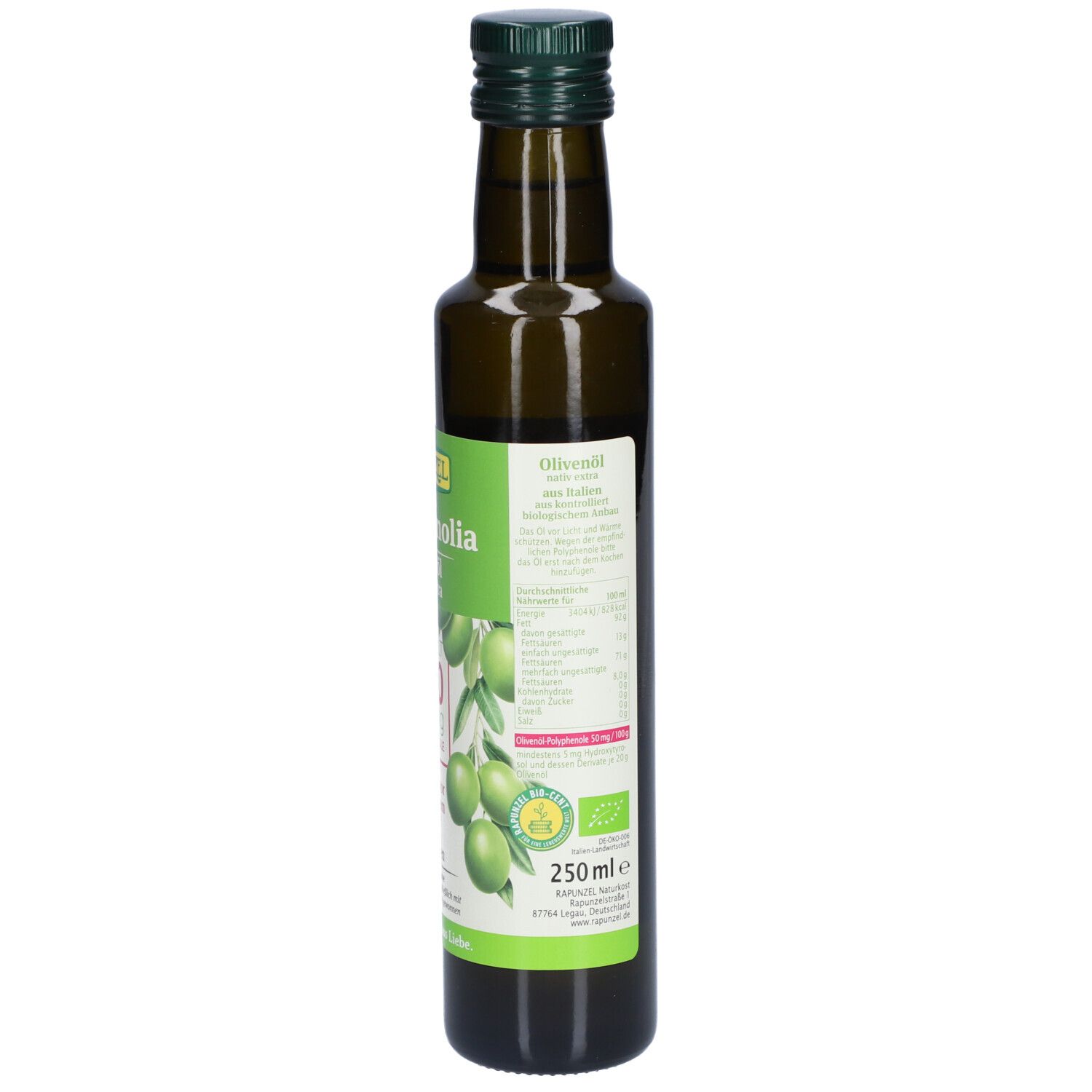 RAPUNZEL Polyphenolia Huile d'olive, extra vierge