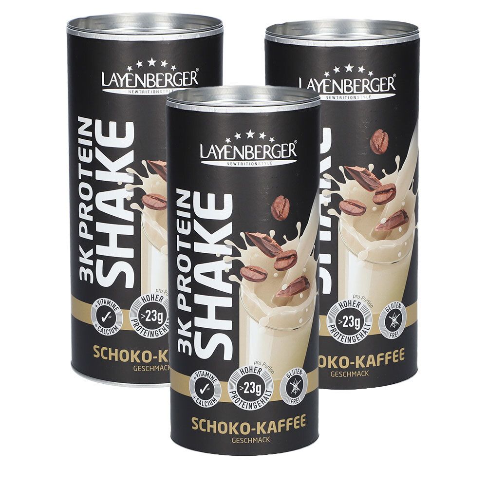 LAYENBERGER® 3K Shake protéiné Chocolat Café